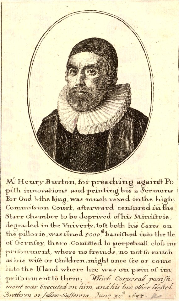 Wenceslas Hollar - Henry Burton