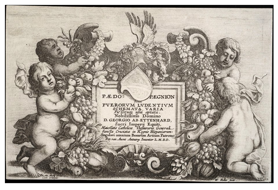 Wenceslas Hollar - Paedopaegnion (State 3)