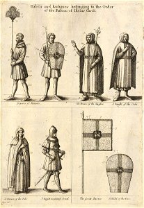 Wenceslas Hollar - Members of the Order of Christ
