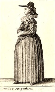 Wenceslas Hollar - Mulier Augustana