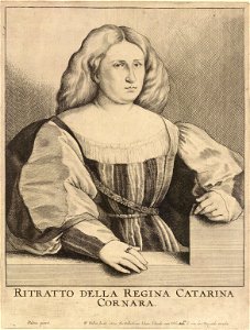 Wenceslas Hollar - Petrarch's Laura (State 2)
