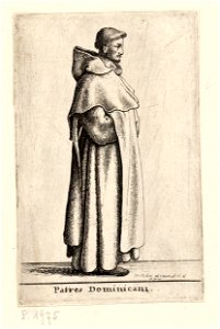 Wenceslas Hollar - Patres Dominicani