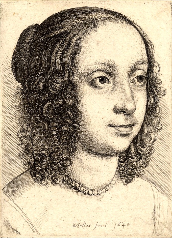 Wenceslas Hollar - Lady Catherine Howard 2