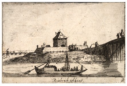 Wenceslas Hollar - Reinbruck Zolhaus