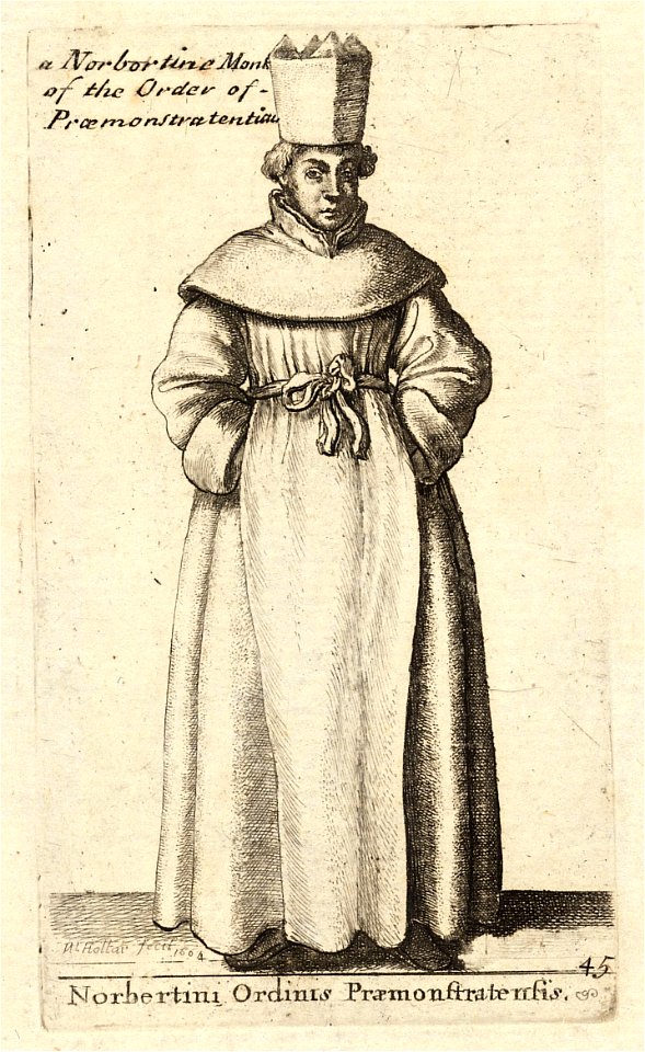 Wenceslas Hollar - Norbertini Ordinis Praemonstratensis (State 3)