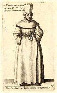 Wenceslas Hollar - Norbertini Ordinis Praemonstratensis (State 3)