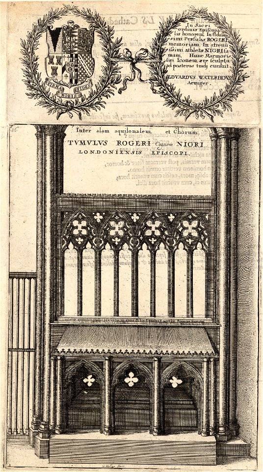 Wenceslas Hollar - Roger Niger (monument)