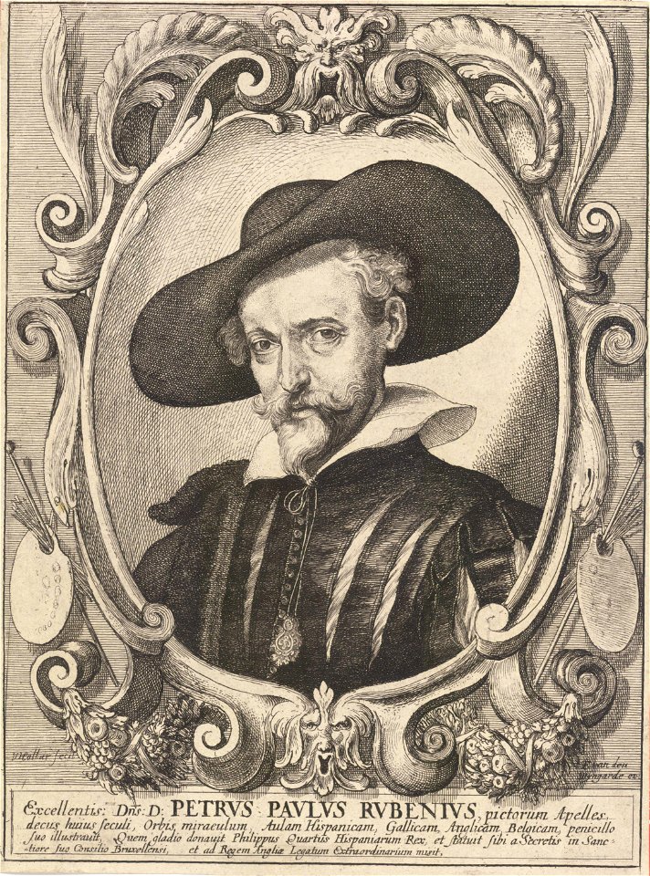 Wenceslas Hollar - Rubens (State 2)