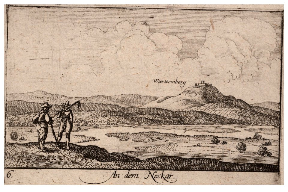 Wenceslas Hollar - On the Neckar