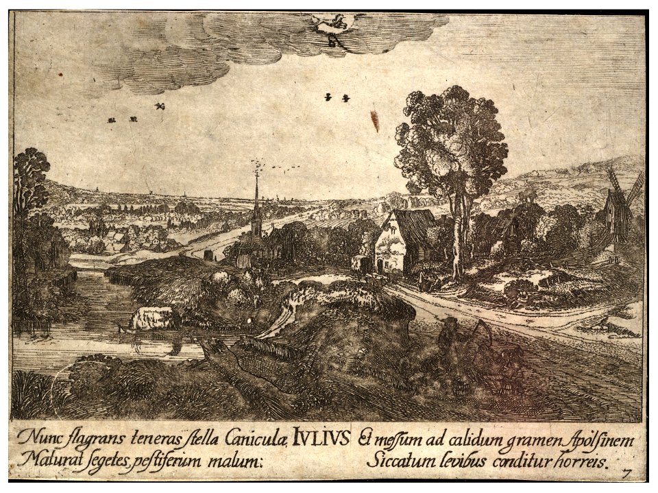 Wenceslas Hollar - July