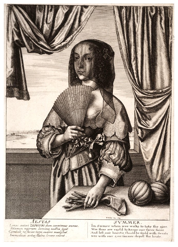 Wenceslas Hollar - Summer (State 2)
