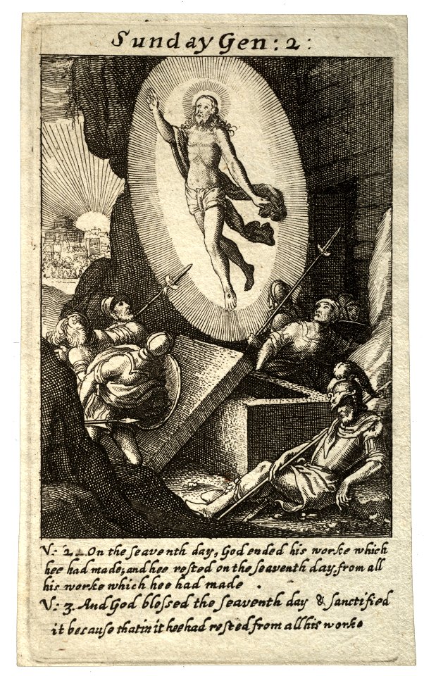 Wenceslas Hollar - Sunday (State 1)