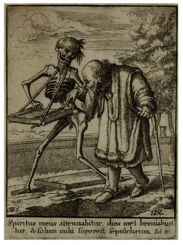 Wenceslas Hollar - Old man (State 2)