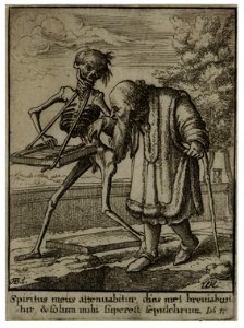 Wenceslas Hollar - Old man (State 2)
