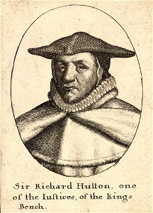 Wenceslas Hollar - Sir Richard Hutton. Free illustration for personal and commercial use.