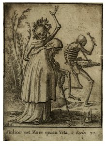 Wenceslas Hollar - Old woman (State 2). Free illustration for personal and commercial use.