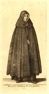 Wenceslas Hollar - Monialis Ordinis Sti. Gilberti