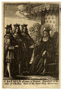 Wenceslas Hollar - St Bathilde