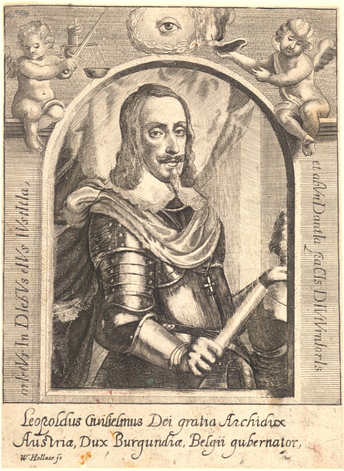 Wenceslas Hollar - Leopold William of Austria