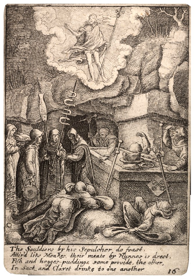 Wenceslas Hollar - Resurrection