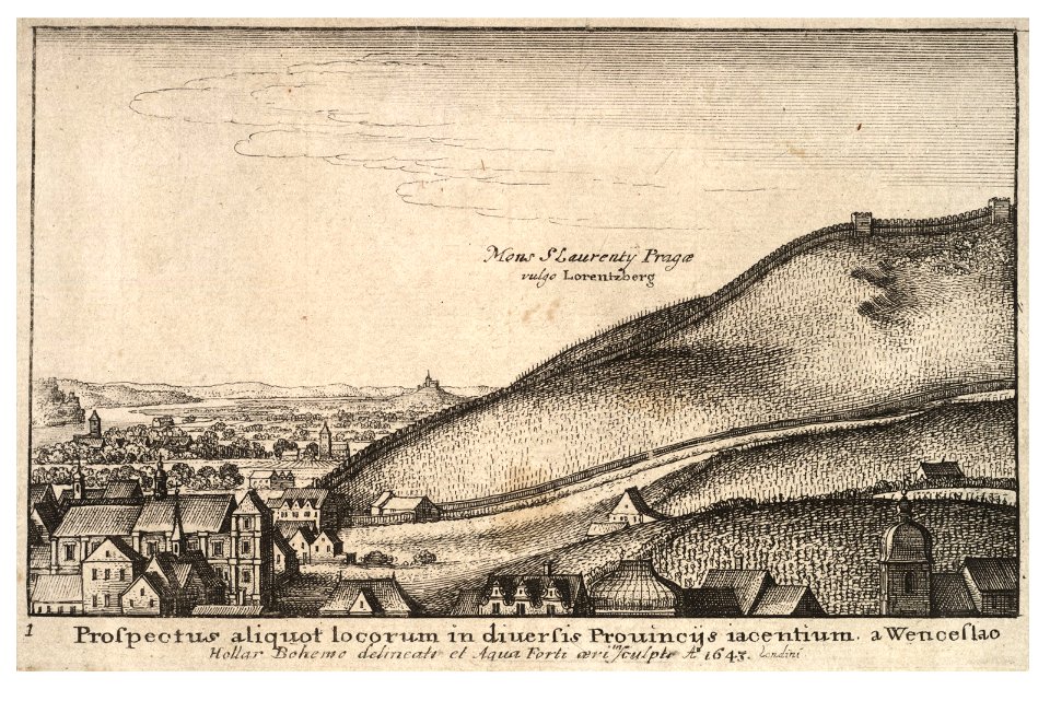 Wenceslas Hollar - Prague (State 1)