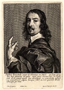 Wenceslas Hollar - Stephano della Bella (State 1)