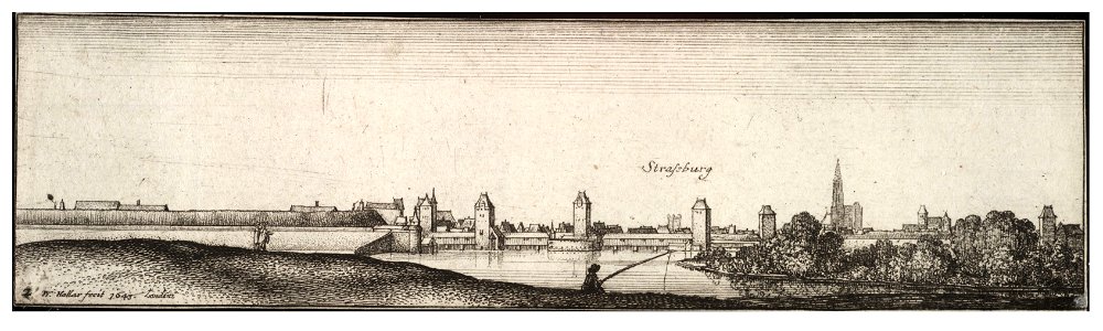 Wenceslas Hollar - Strasbourg (State 2) 3