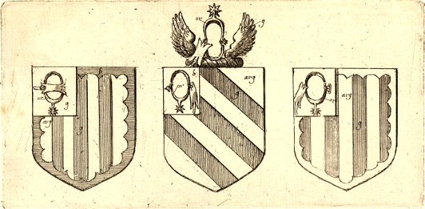 Wenceslas Hollar - The Knight arms