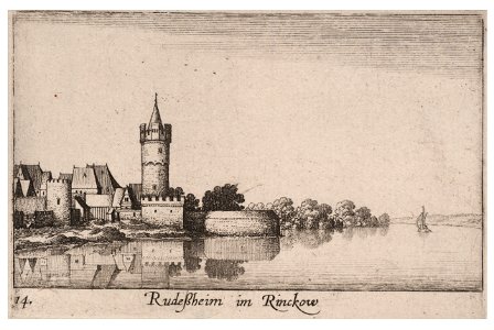 Wenceslas Hollar - Rüdesheim