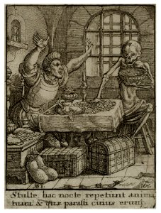 Wenceslas Hollar - Miser (State 2). Free illustration for personal and commercial use.