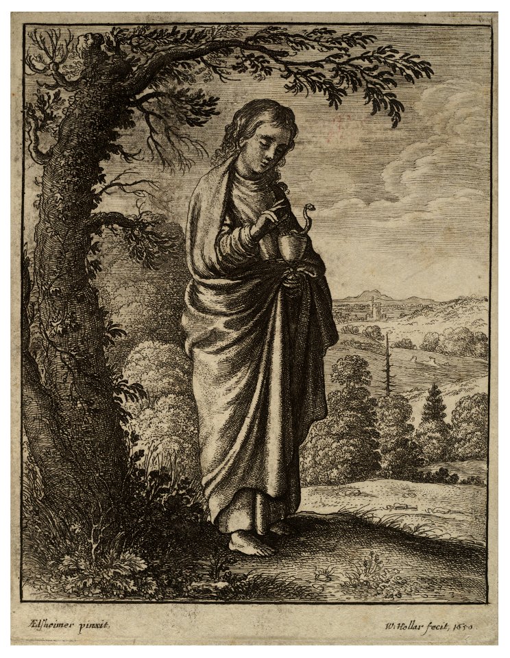 Wenceslas Hollar - St John (State 1)