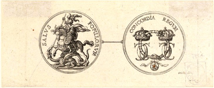 Wenceslas Hollar - Medal of Charles XI of Sweden