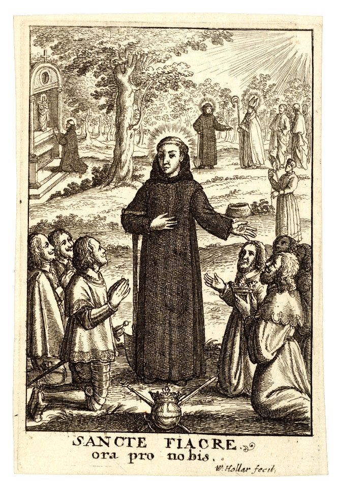Wenceslas Hollar - St Fiacre