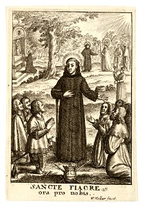 Wenceslas Hollar - St Fiacre