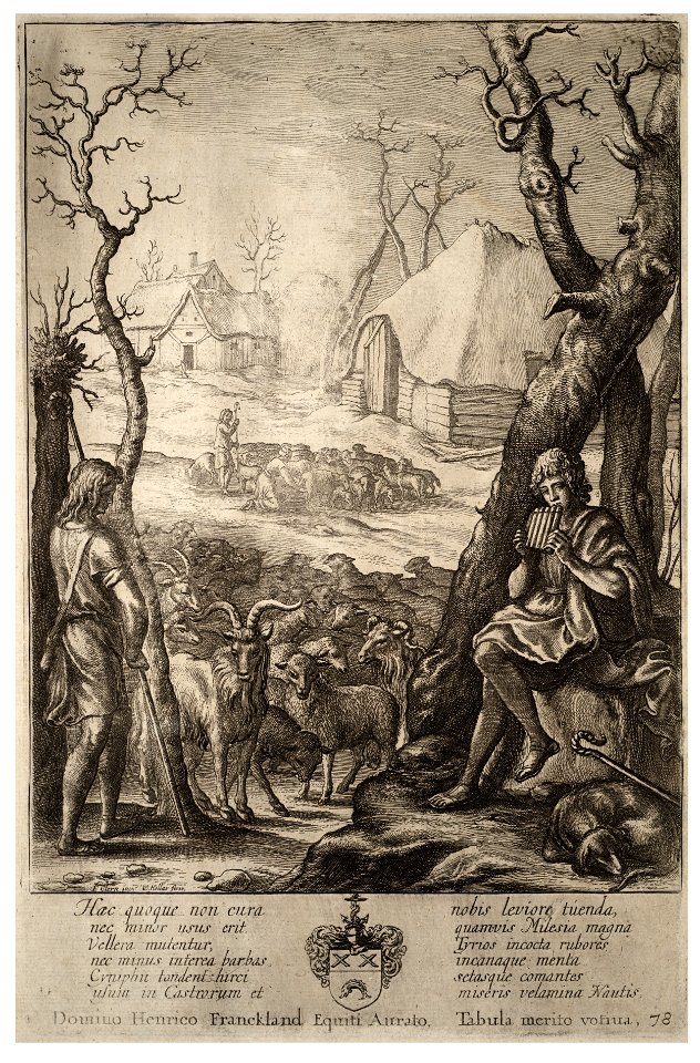 Wenceslas Hollar - Stock breeding (State 3)