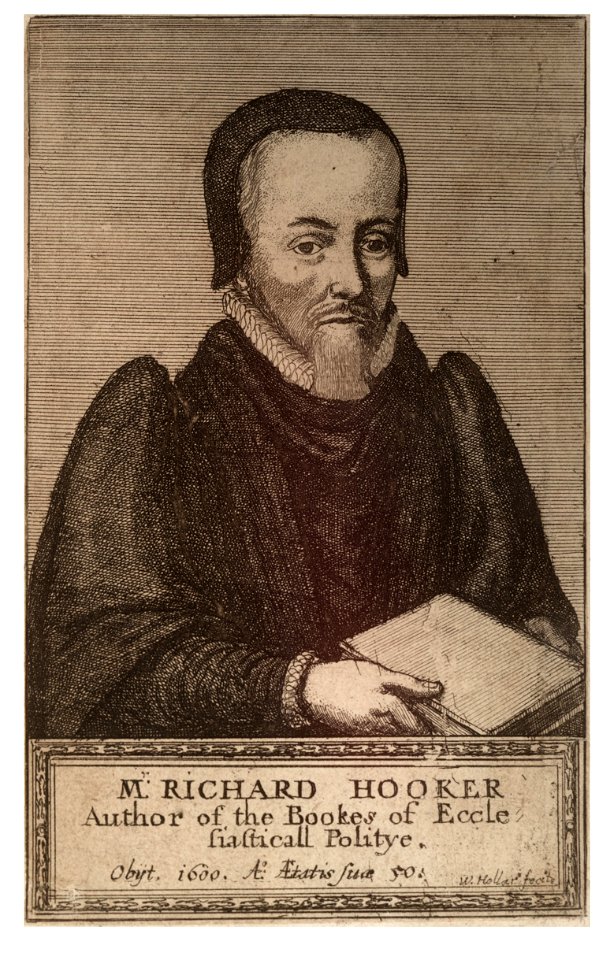 Wenceslas Hollar - Richard Hooker (State 1)