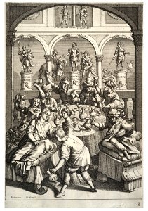 Wenceslas Hollar - The aristocracy (State 2)