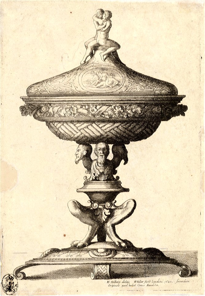 Wenceslas Hollar - Ornate goblet