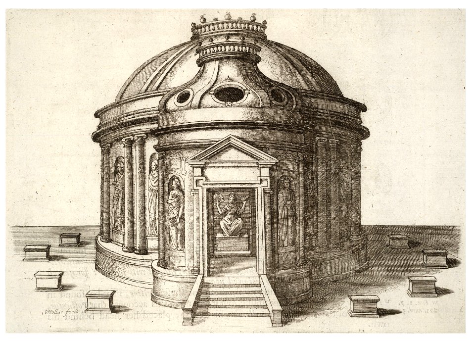 Wenceslas Hollar - The Temple of Honour