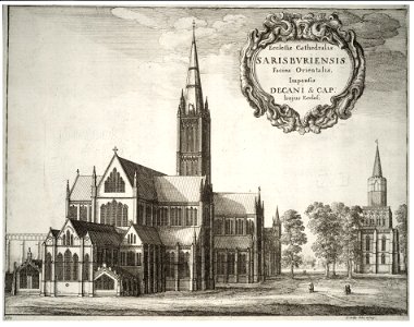 Wenceslas Hollar - Salisbury Cathedral