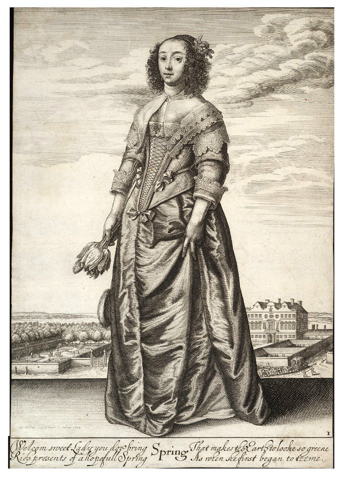 Wenceslas Hollar - Spring (State 2)