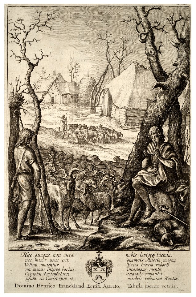 Wenceslas Hollar - Stock breeding (State 1)
