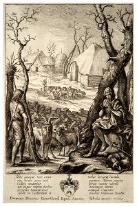 Wenceslas Hollar - Stock breeding (State 1)