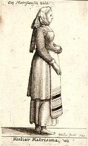 Wenceslas Hollar - Mulier Matrisana