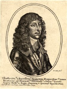Wenceslas Hollar - Prince Rupert (State 2)