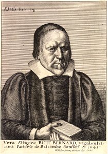 Wenceslas Hollar - Richard Bernard (State 1)
