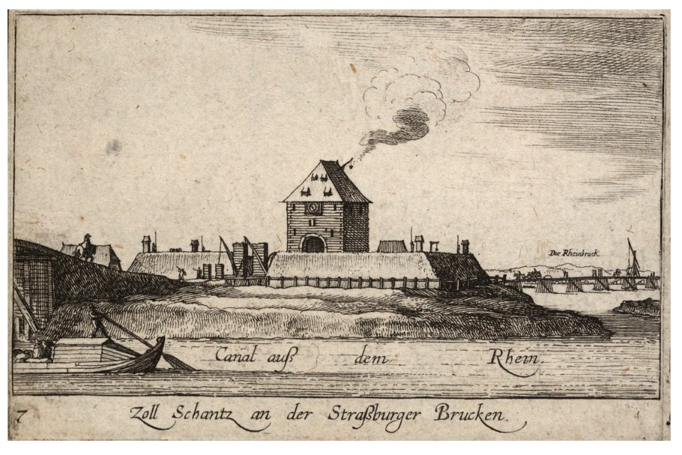 Wenceslas Hollar - Strasbourg- the toll house