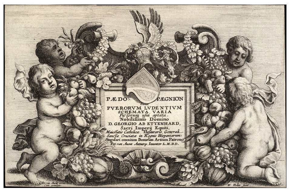 Wenceslas Hollar - Paedopaegnion (State 2)