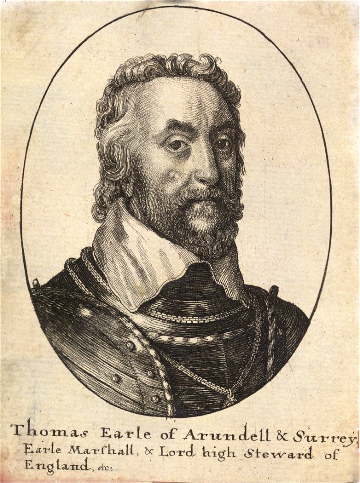 Wenceslas Hollar - Thomas, Earl of Arundel (State 1)