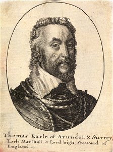 Wenceslas Hollar - Thomas, Earl of Arundel (State 1)